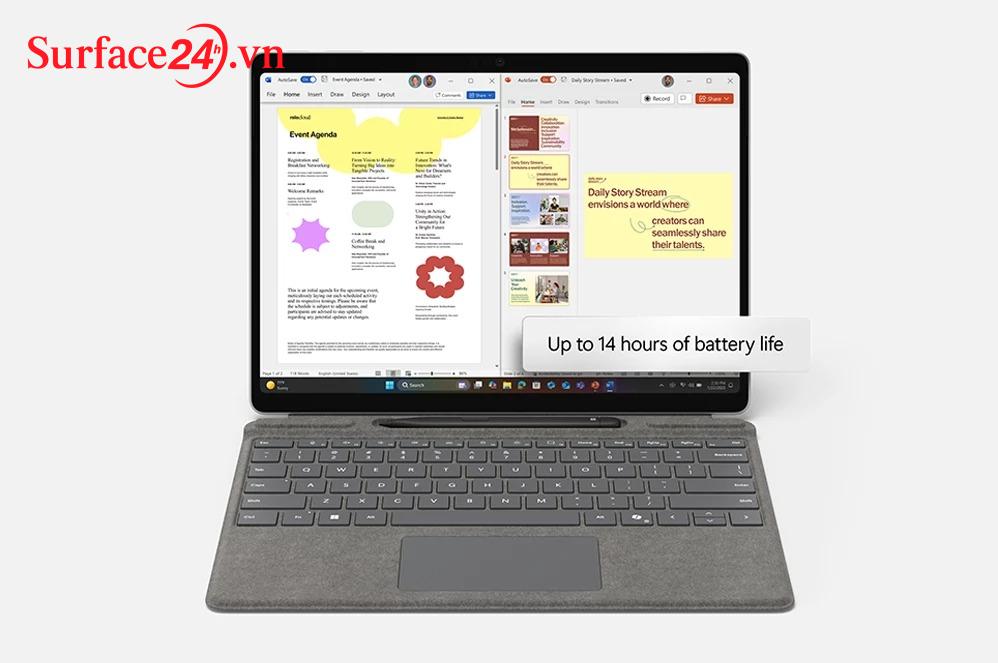 Surface Pro 11 OLED Display Intel Core Ultra 7/16GB/256GB (Newseal) 7 MSFT SurfaceProIntel Hero Deskto 1 scaled 5