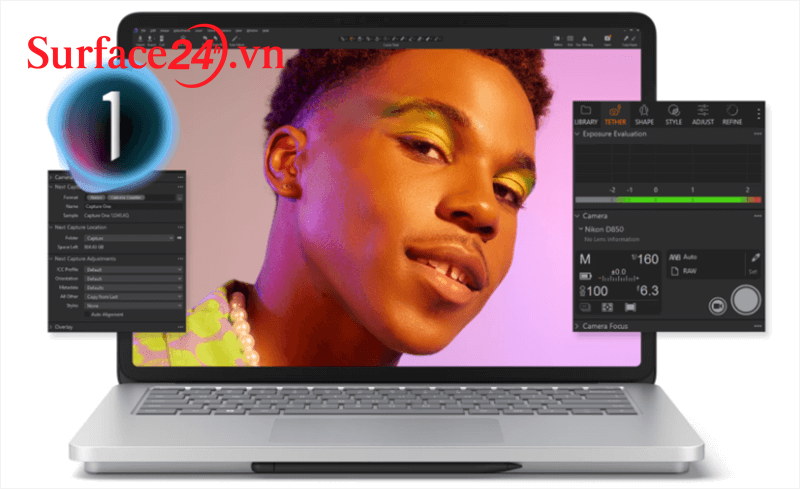 Surface Laptop Studio 2 i7/32GB/1TB NVIDIA® GeForce RTX™ 2000 ADA (Newseal) 7 Man hinh Surface Laptop Studio 2