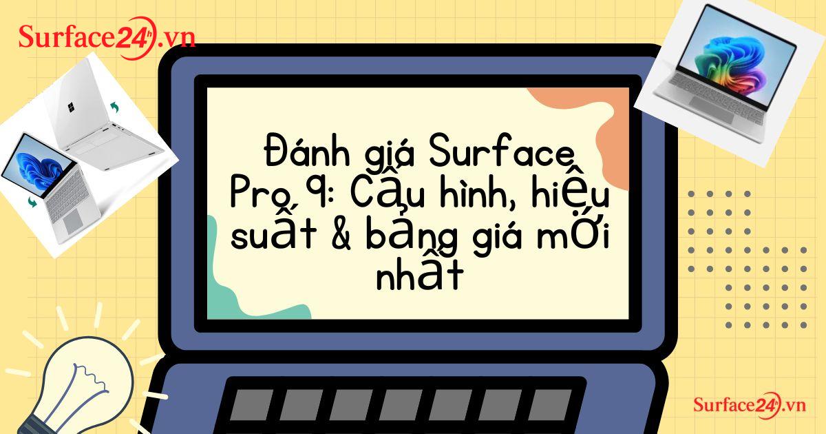bảng giá Microsoft Surface 9