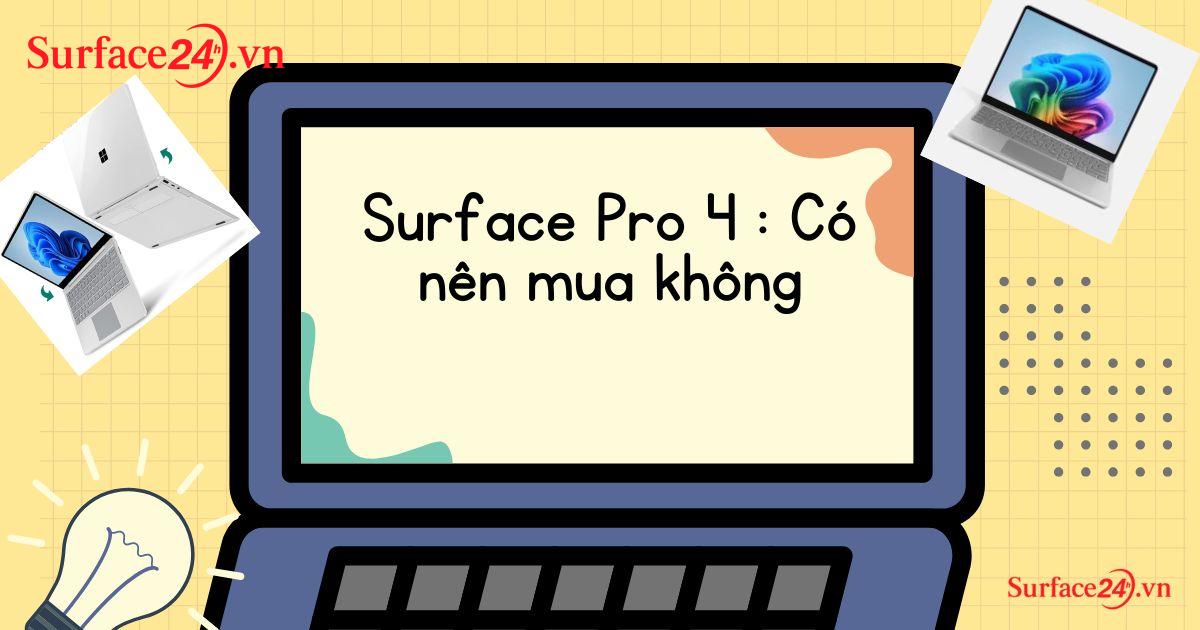 Microsoft Surface pro 4